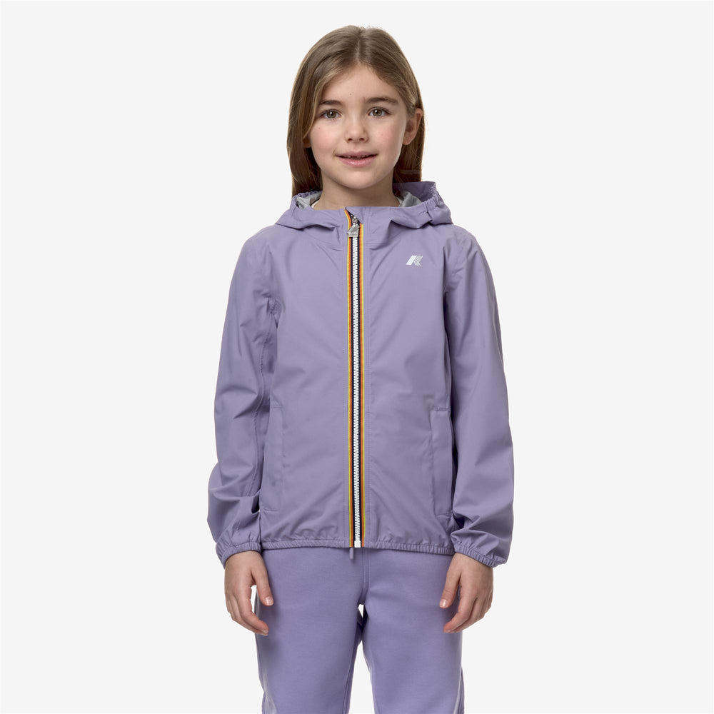 Violet Blue Girls' Slim Fit Waterproof Jacket 02