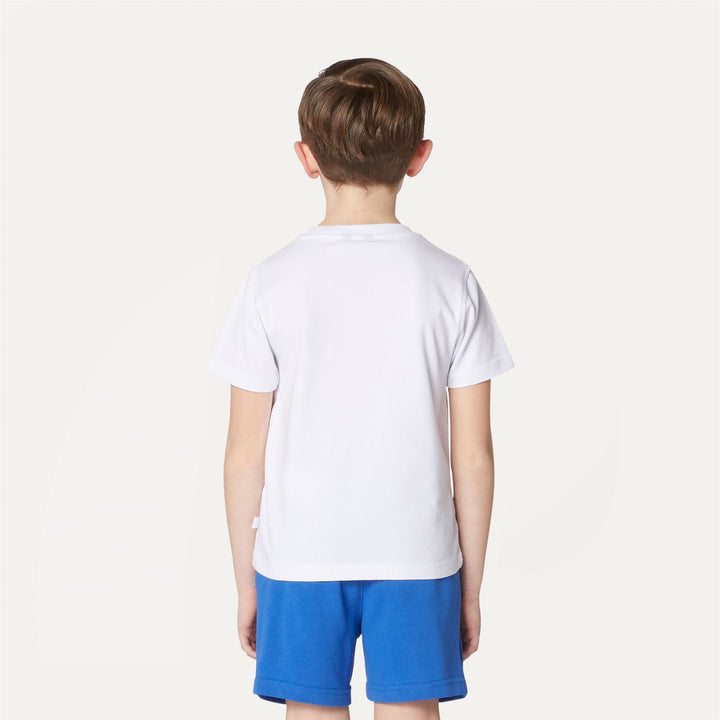 T-ShirtsTop Boy P. ODOM HAND LETTERING T-Shirt WHITE Dressed Front Double		