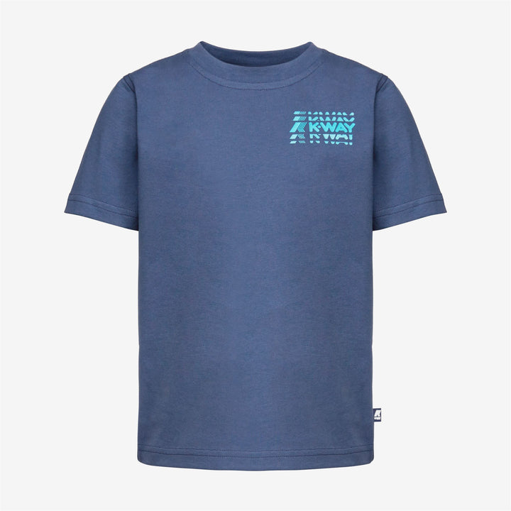 T-ShirtsTop Boy P. ODOM MULTIPLE LOGO T-Shirt BLUE INDIGO Photo (jpg Rgb)			