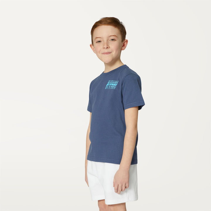 T-ShirtsTop Boy P. ODOM MULTIPLE LOGO T-Shirt BLUE INDIGO Detail (jpg Rgb)			