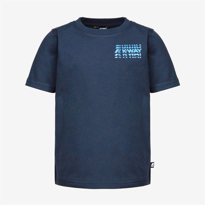 T-ShirtsTop Boy P. ODOM MULTIPLE LOGO T-Shirt BLUE DEPTH Photo (jpg Rgb)			