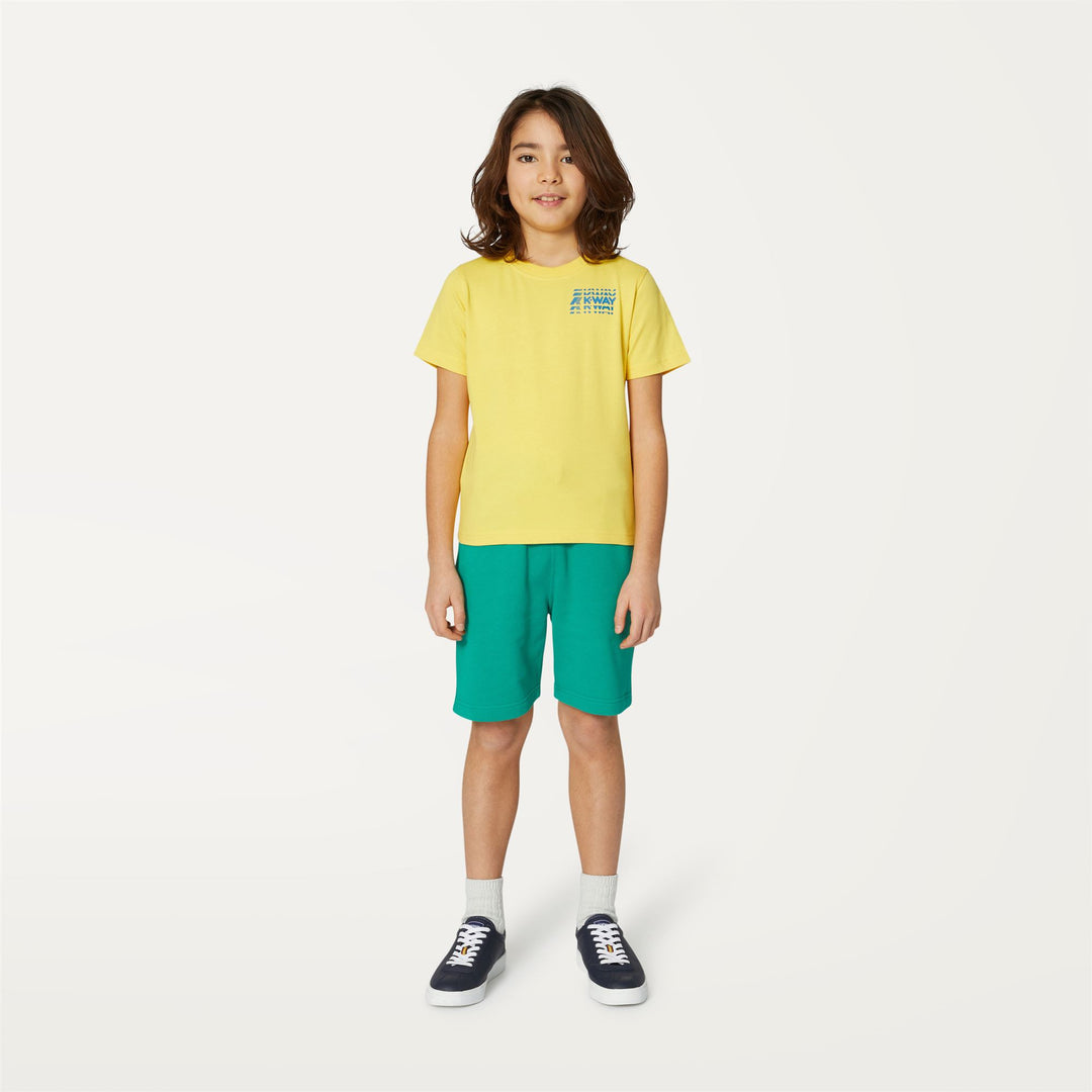 T-ShirtsTop Boy P. ODOM MULTIPLE LOGO T-Shirt YELLOW SUNSTRUCK Dressed Back (jpg Rgb)		