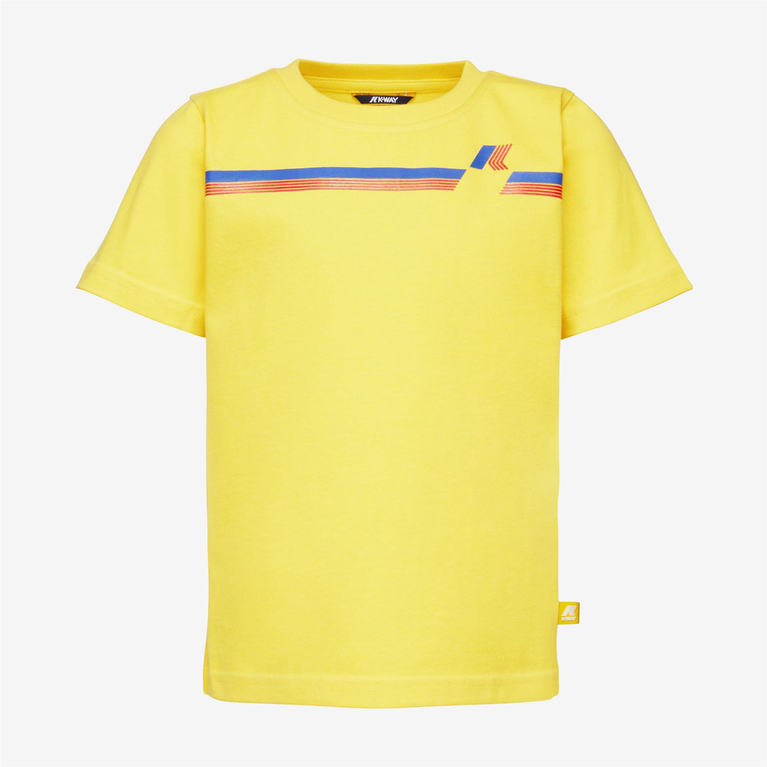T-ShirtsTop Boy P. ODOM LOGO STRIPES T-Shirt YELLOW SUNSTRUCK Photo (jpg Rgb)			