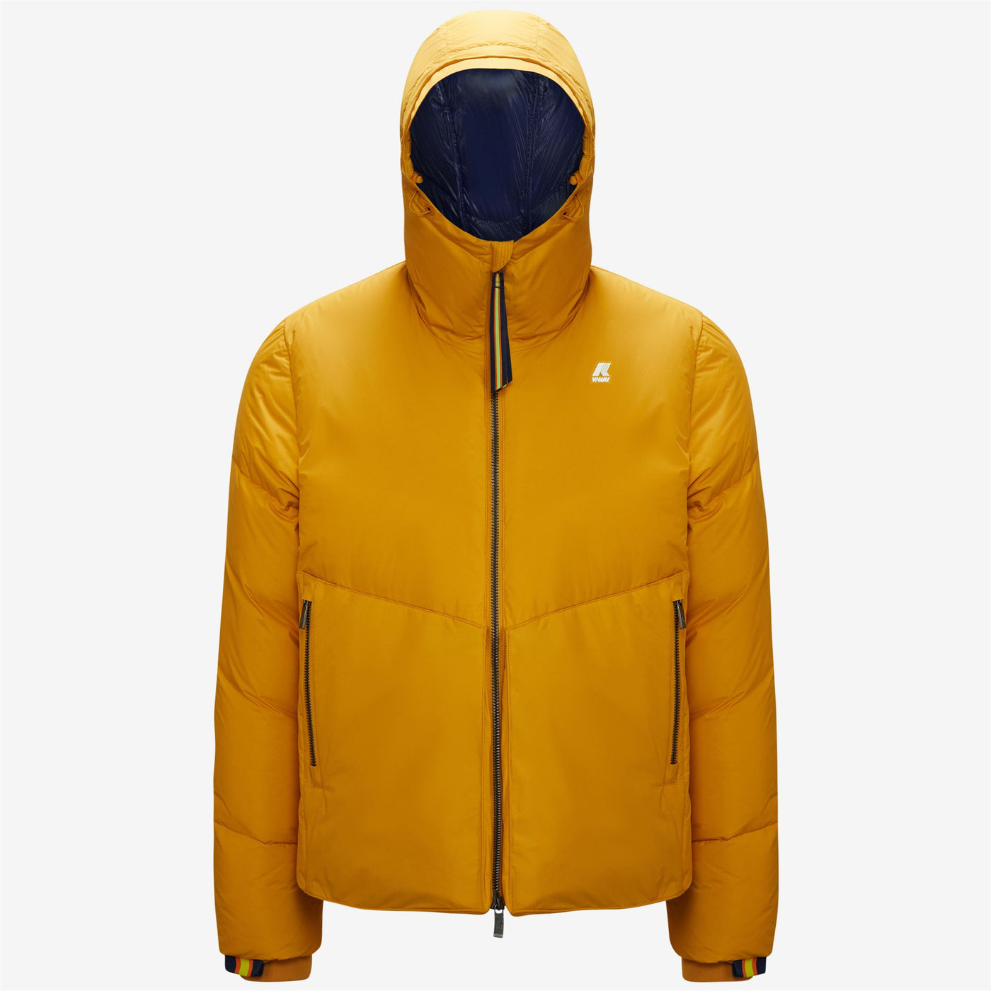Jackets Man HUGOL THERMO SOFT TOUCH Short YELLOW RASPBERRY - BLUE MEDIEVAL Photo (jpg Rgb)			