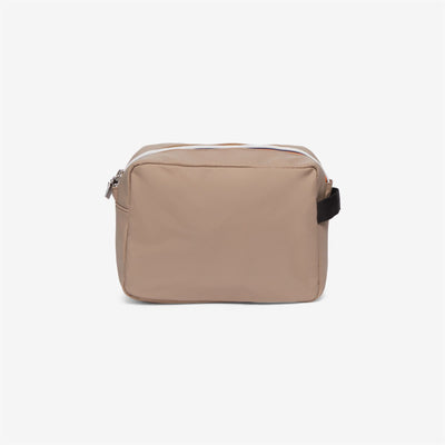 Small Accessories Unisex DEMU Beauty Case BEIGE TAUPE Dressed Front (jpg Rgb)	