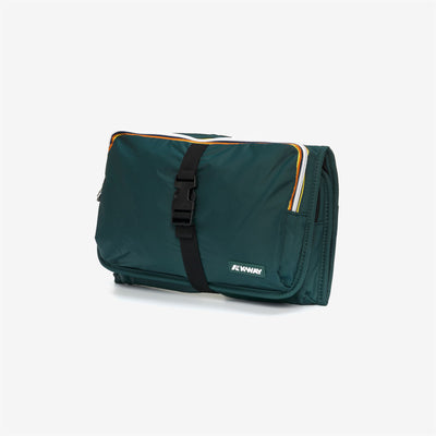 Small Accessories Unisex REVILLE BEAUTY CASE GREEN PETROL Dressed Front (jpg Rgb)	