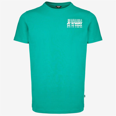 T-ShirtsTop Man ODOM MULTIPLE LETTERING T-Shirt GREEN Photo (jpg Rgb)			