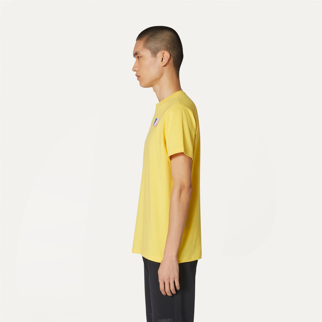 T-ShirtsTop Man ODOM LOGO BOX T-Shirt YELLOW SUNSTRUCK Detail (jpg Rgb)			