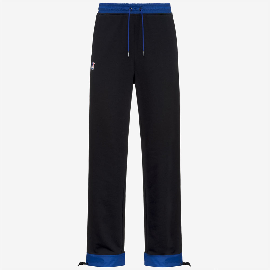 Pants Unisex LE VRAI MEDARD NYLON PC Sport Trousers BLACK PURE - BLUE ROYAL MARINE Photo (jpg Rgb)			