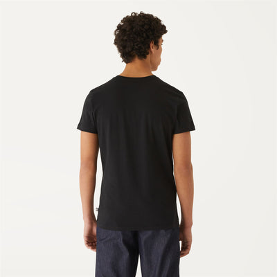 T-ShirtsTop Man ROS T-Shirt BLACK PURE Dressed Front Double		
