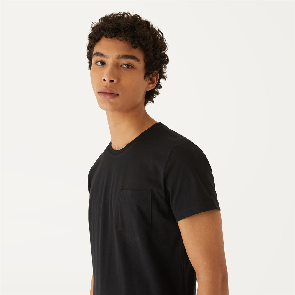 T-ShirtsTop Man ROS T-Shirt BLACK PURE Detail Double				