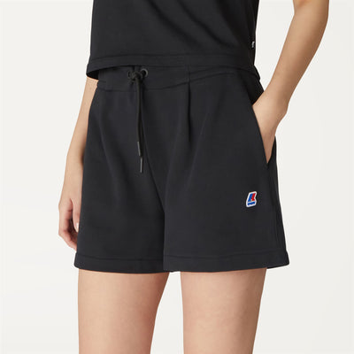 Shorts Woman CATE Sport  Shorts BLACK PURE Detail Double				