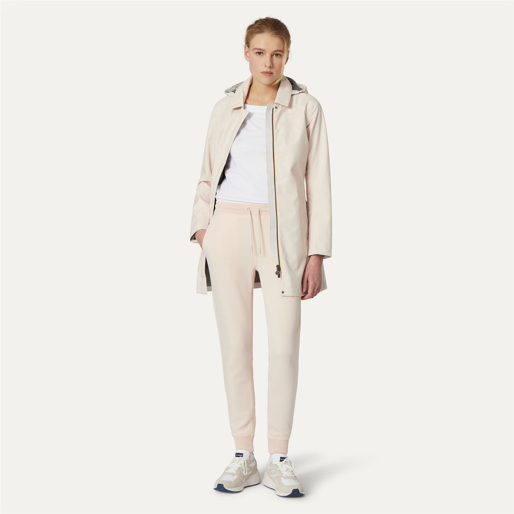 Pink Yellow Women's Sport Trousers for Warm Weather Comfort 02