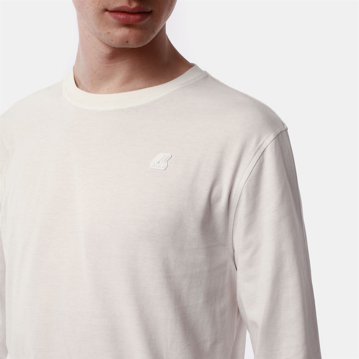 T-ShirtsTop Man ELMER T-Shirt WHITE MILK Detail (jpg Rgb)			