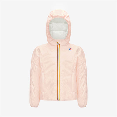 Jackets Girl P. LILY THERMO PLUS.2  DOUBLE Short PINK DAFNE - WHITE Photo (jpg Rgb)			