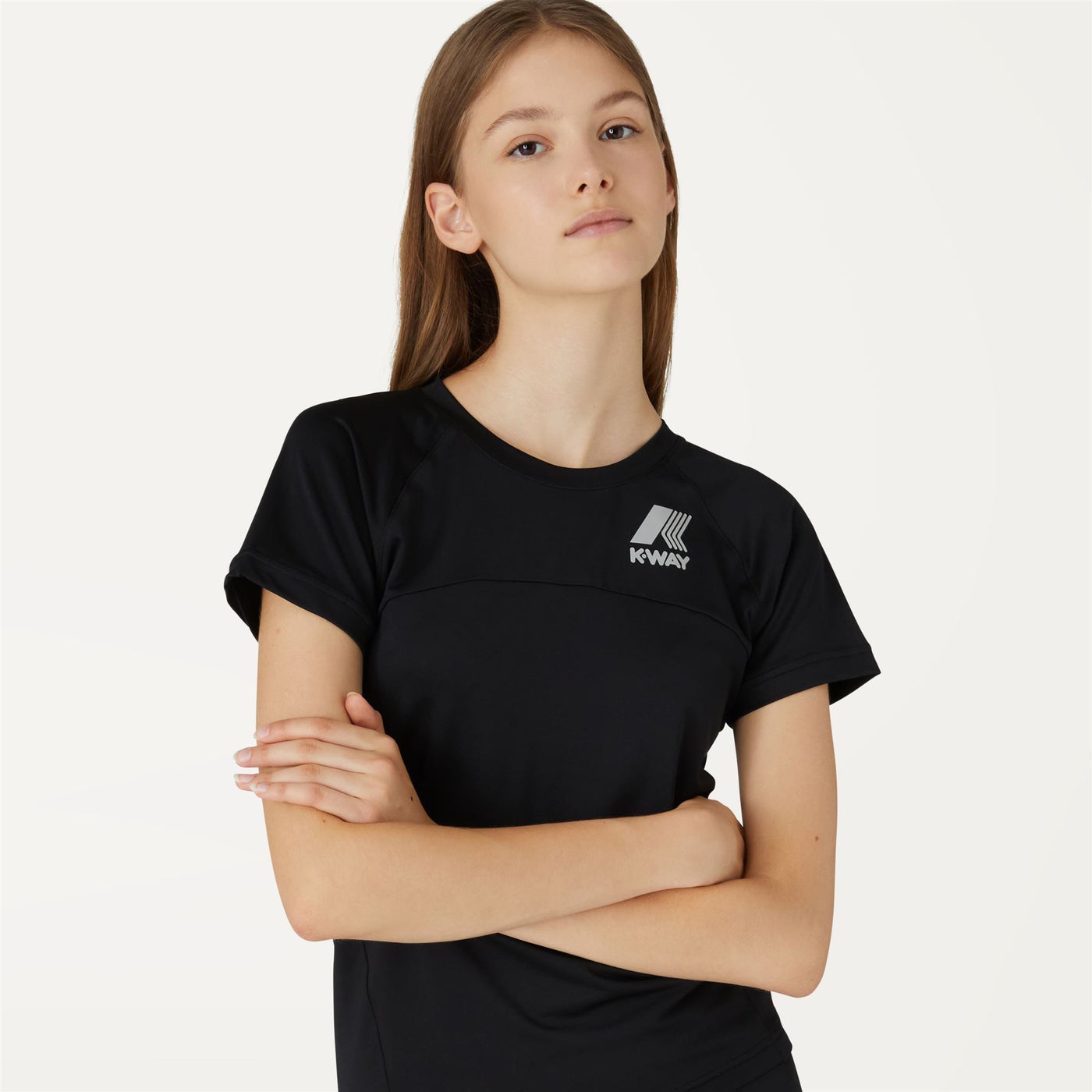 T-ShirtsTop Woman STEPHIE T-Shirt BLACK PURE Detail Double				