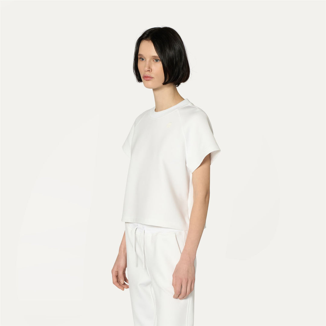 T-ShirtsTop Woman GUENDALINE LIGHT SPACER T-Shirt WHITE Detail (jpg Rgb)			