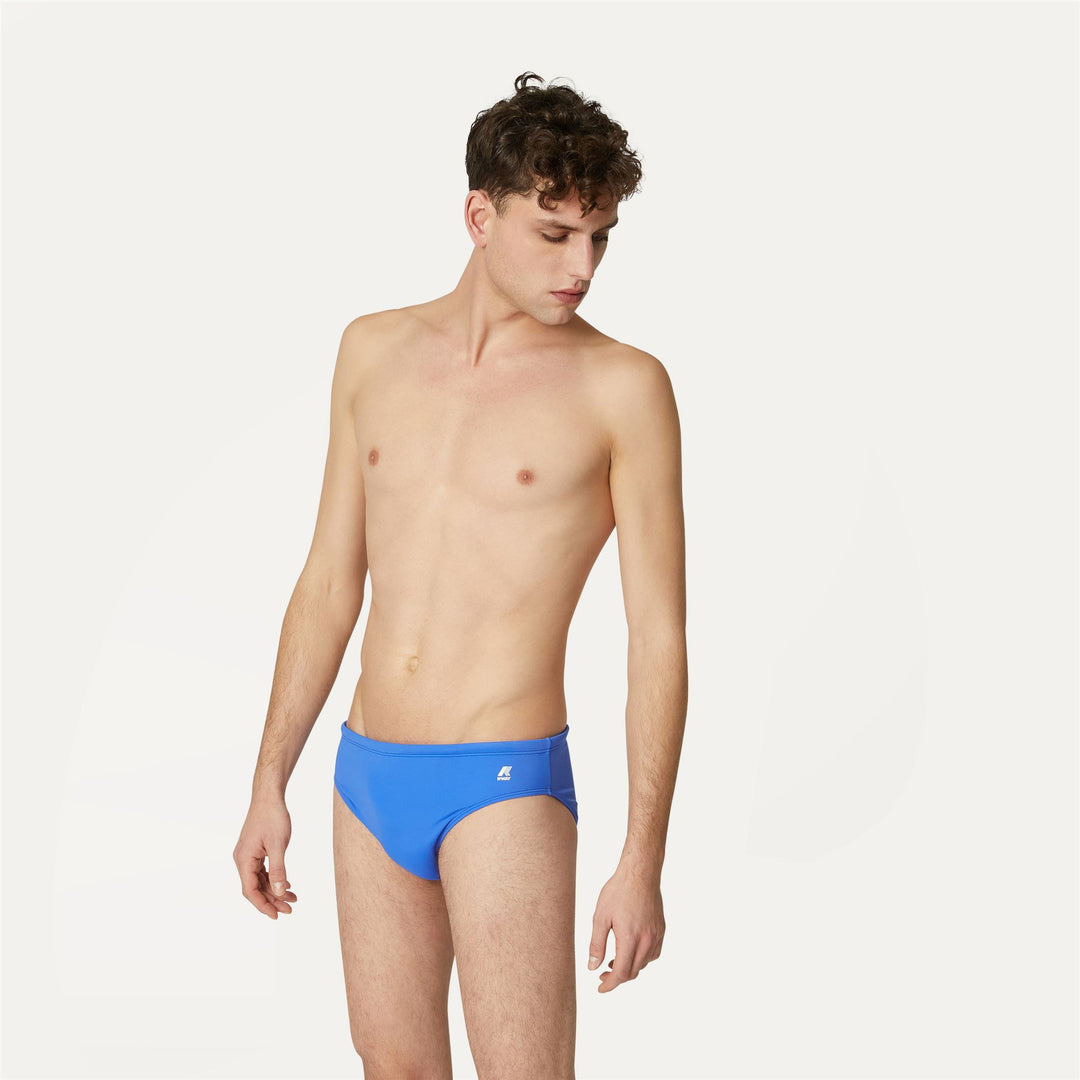 Slip da Bagno Uomo Quick-Dry Blu Ultramarine per Sport e Spiaggia main