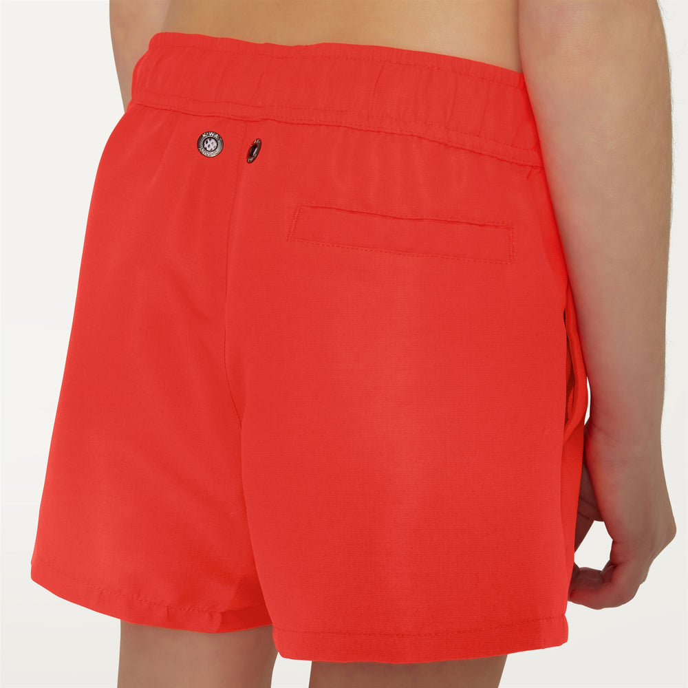 Costumi da Bagno Pieghevoli Rossi per Bambino con Slip Interno 02