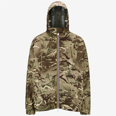 Jackets Man CLAUDEL 3L CRINKLE CAMOU Mid CAMOUFLAGE Photo (jpg Rgb)			