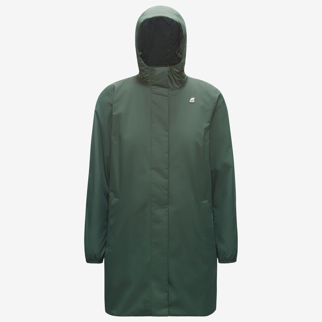 Jackets Woman SOPHIE MICRO RIPSTOP MARMOTTA Mid GREEN LAUREL BLUE