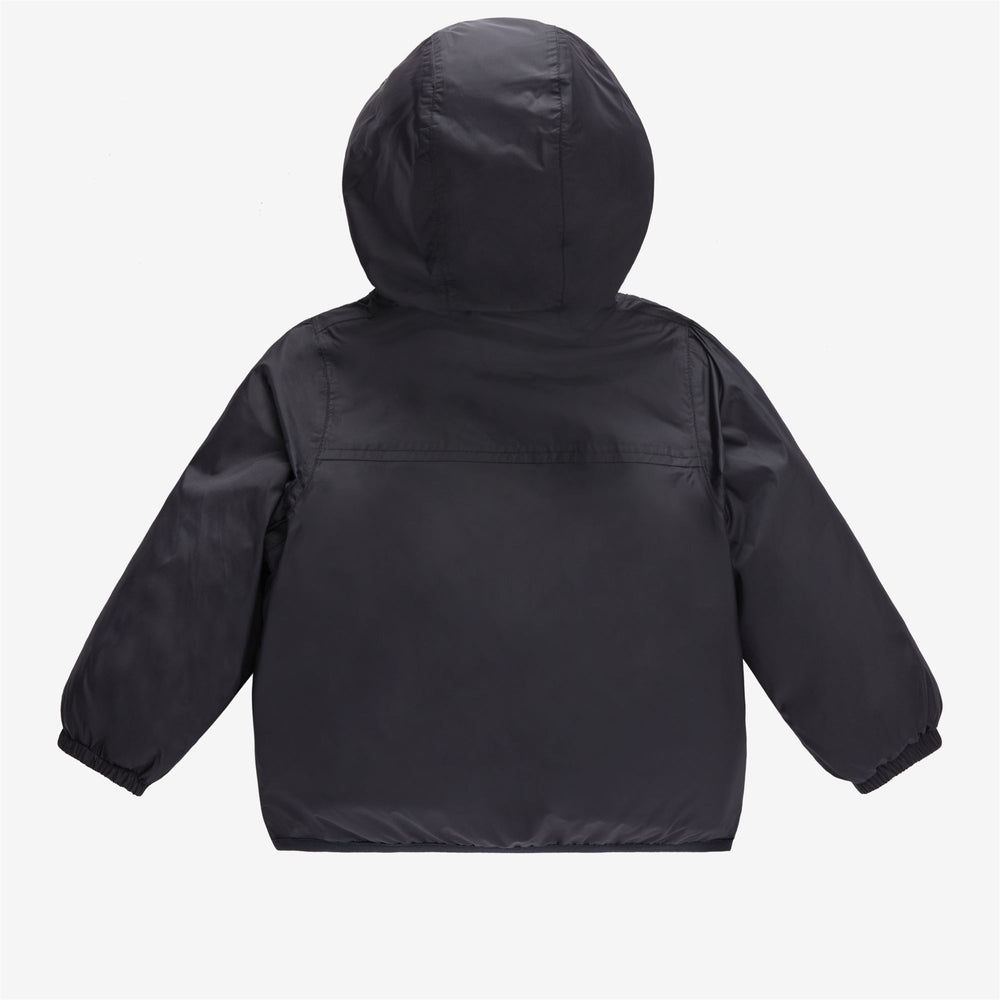 Jackets Kid unisex E. LE VRAI 3.0  CLAUDINE ORSETTO Mid ECRU-BLACK PURE Dressed Front (jpg Rgb)	