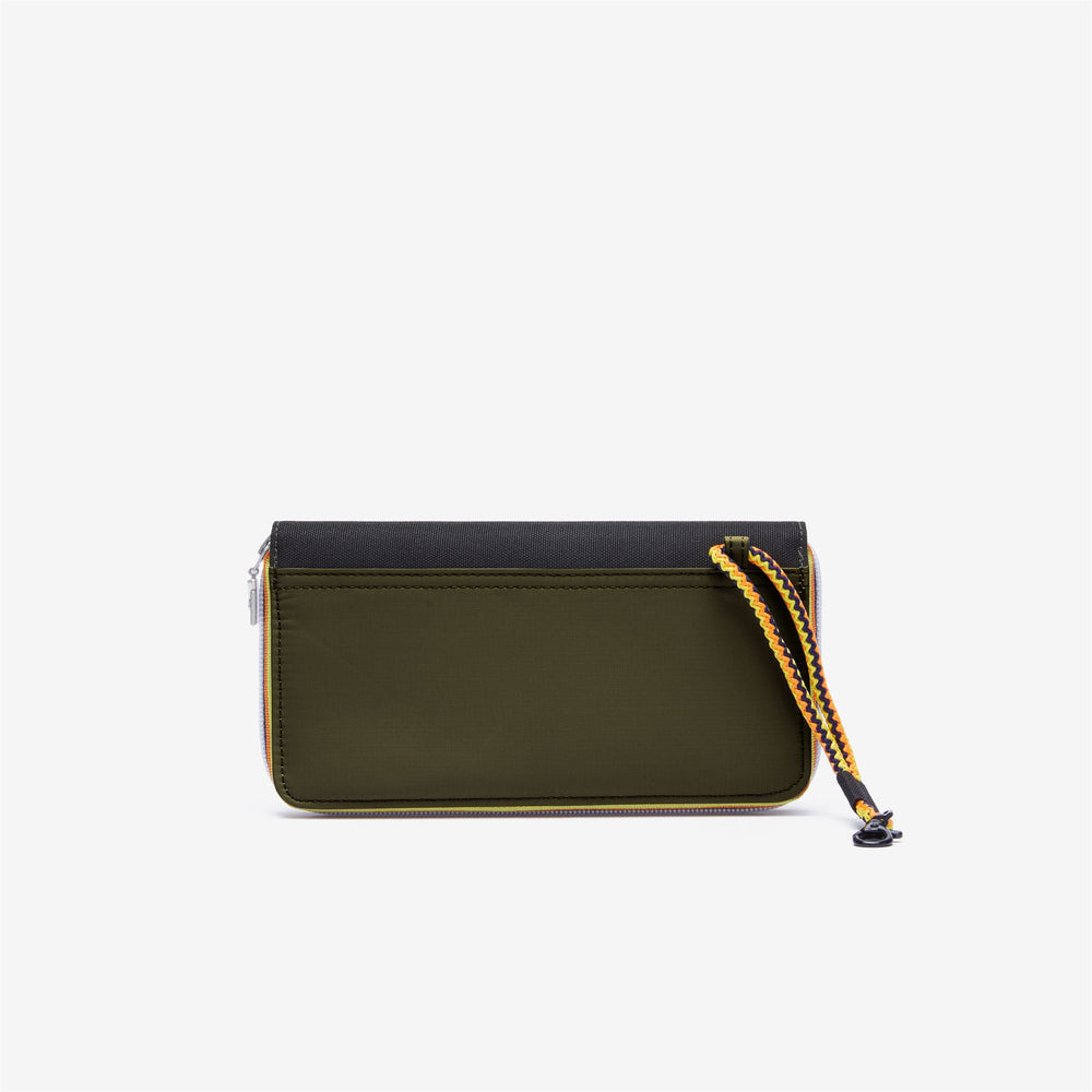 Portafoglio Impermeabile Unisex Verde Scuro con Slot per Carte e Tasca per Monete 02