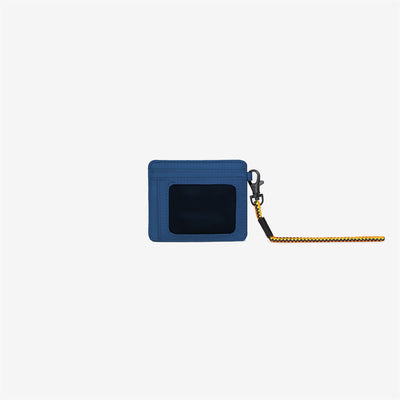 Small Accessories Unisex PAVILLY Wallet BLUE DEEP Dressed Front (jpg Rgb)	