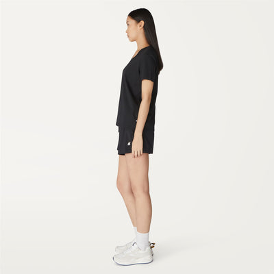 Shorts Woman MARCELLA NY STRETCH CHINO BLACK PURE Detail (jpg Rgb)			