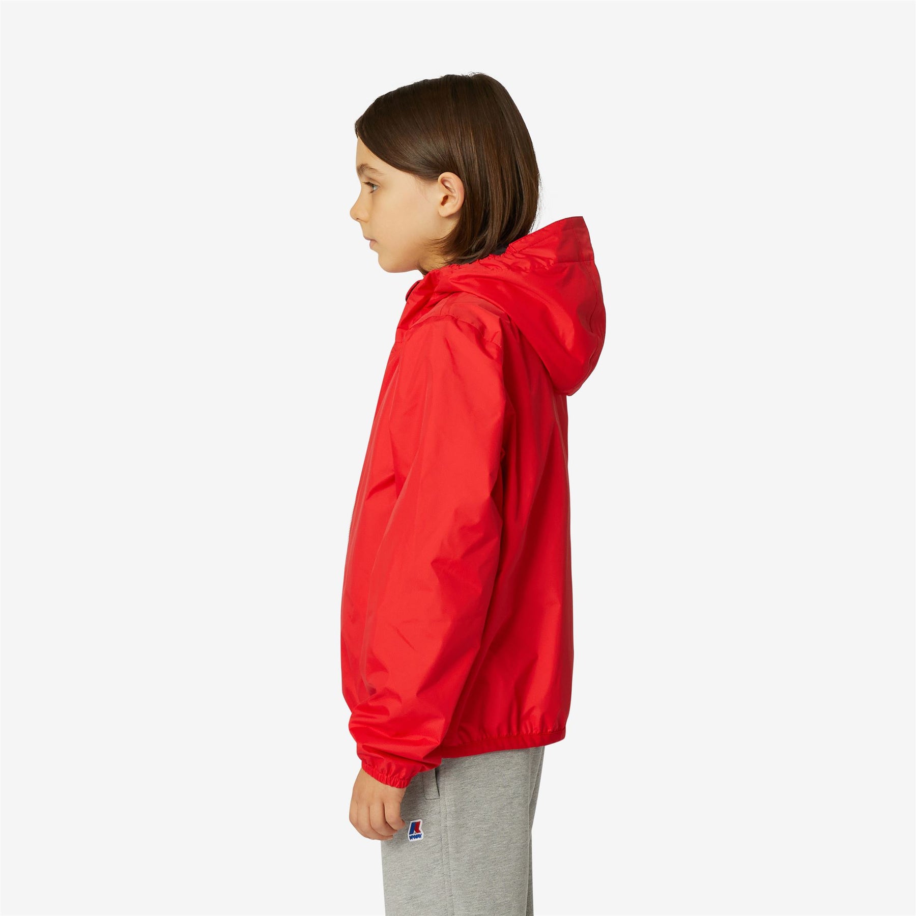Jackets Kid unisex P. LE VRAI 3.0 CLAUDE WARM Mid RED – K-Way.com