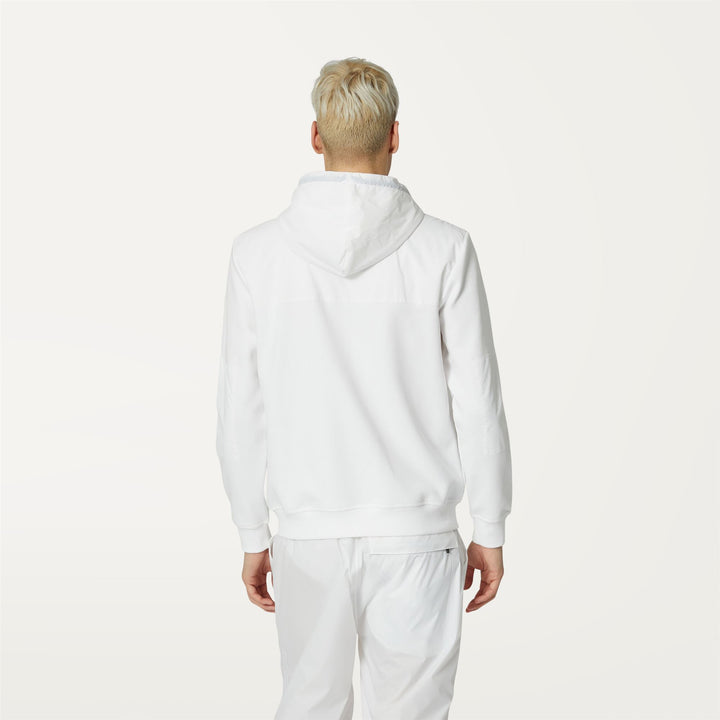 Fleece Unisex LE VRAI ARN UVP Jacket WHITE Dressed Front Double		