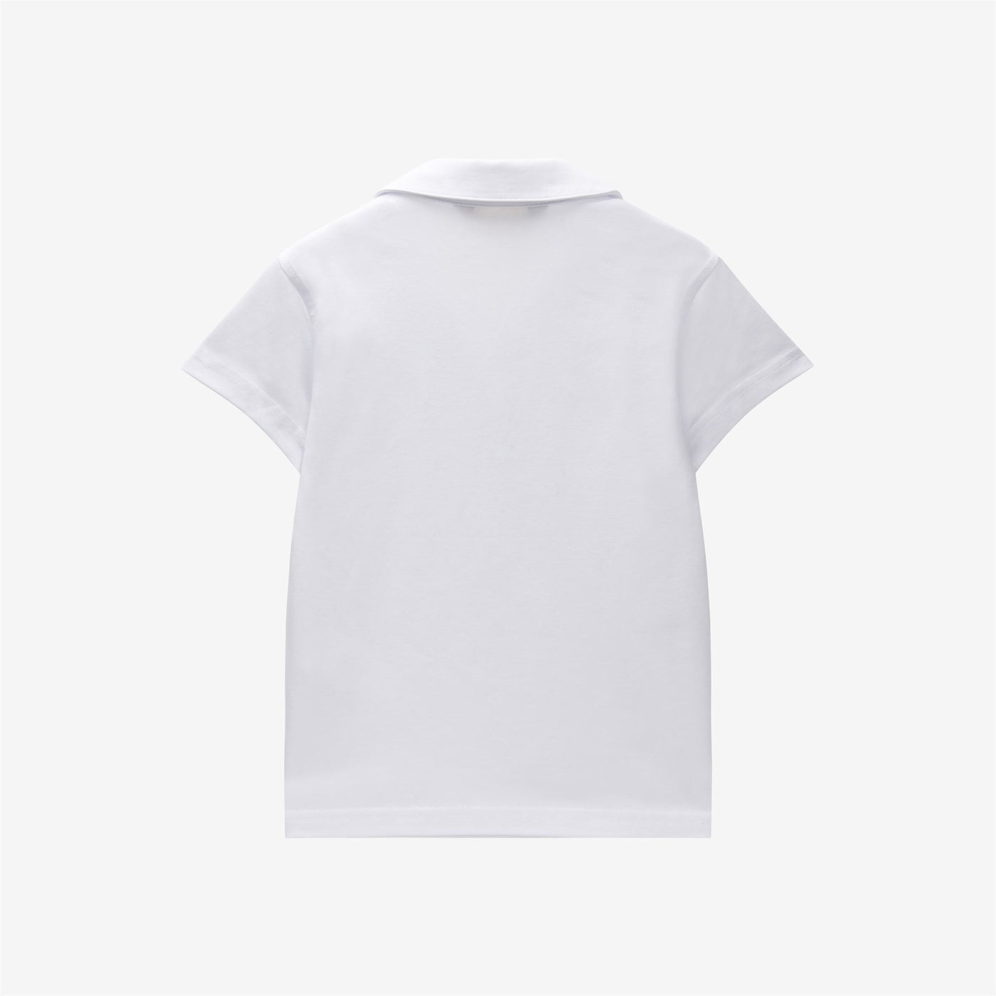 Polo Shirts Girl P. CHARLETTE Polo WHITE Dressed Front (jpg Rgb)	