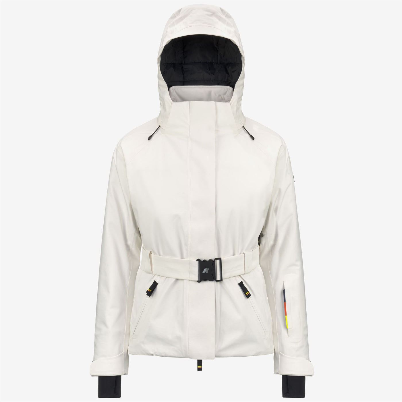 Jackets Woman CHEVRIL MICRO TWILL 2 LAYERS Mid WHITE GARDENIA Photo (jpg Rgb)			
