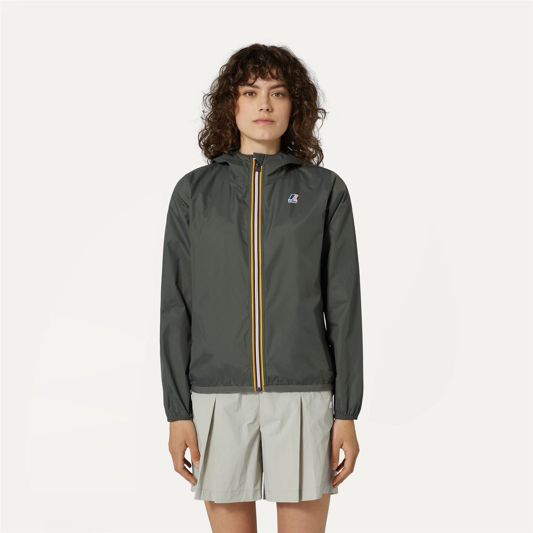 Jackets Woman LE VRAI 3.0 Claudette Mid GREEN BLACKISH