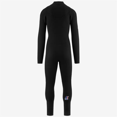 Wetsuits Unisex K-WAY LONG WETSUIT Long Wetsuit BLACK-BLACK Dressed Side (jpg Rgb)		