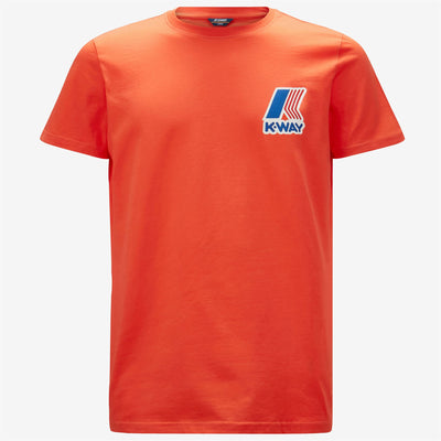 T-ShirtsTop Man PETE LOGO T-Shirt ORANGE Photo (jpg Rgb)			