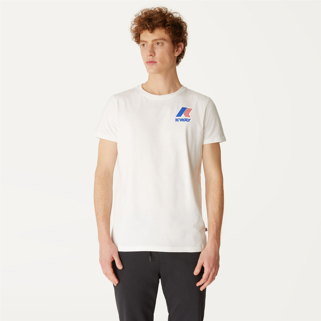 T-ShirtsTop Man PETE LOGO T-Shirt WHITE Dressed Back (jpg Rgb)		