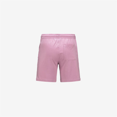 Shorts Unisex LAURENT JERSEY Sport  Shorts PINK Dressed Front (jpg Rgb)	