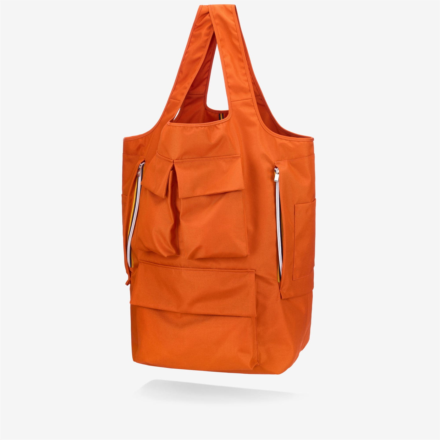 Bags Unisex SHOPPER CORDURA POCKETS Shopping Bag ORANGE RUST Photo (jpg Rgb)			