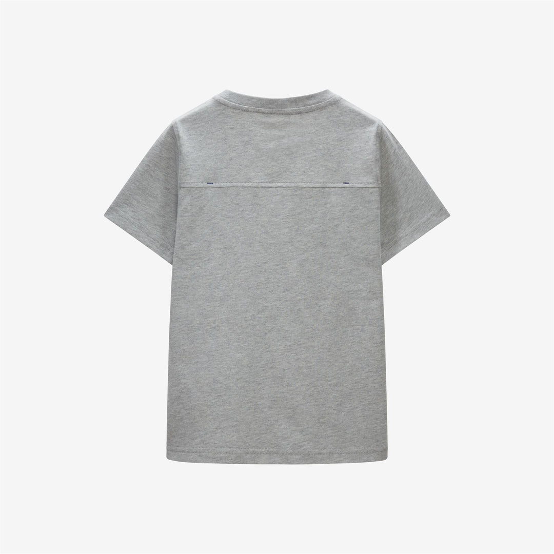 T-ShirtsTop Boy P. ROSIN T-Shirt GREY MEL Dressed Front (jpg Rgb)	