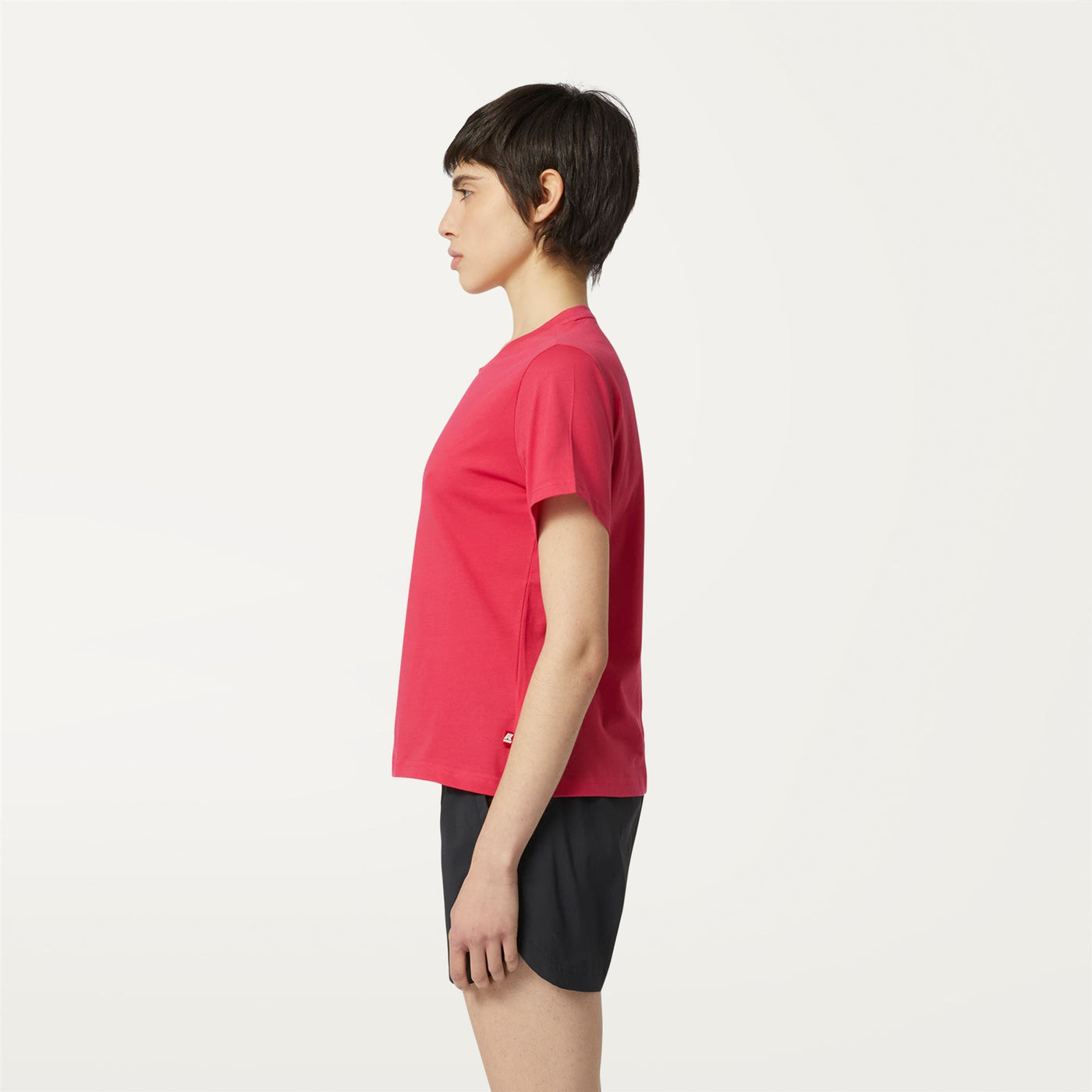 T-ShirtsTop Woman AMALIA T-Shirt RED BERRY Detail (jpg Rgb)			