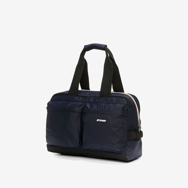 Bags Unisex ARDELU S Duffle BLUE DEPTH Dressed Front (jpg Rgb)	
