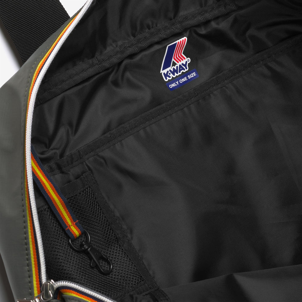 Blackish green Unisex Duffle Bag for City Trips with Utility Pockets 02