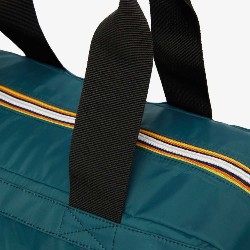 Petrol grey Unisex Duffle Bag for City Trips with Utility Pockets 02