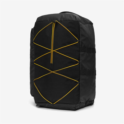 Bags Unisex QUIMPER Duffle BLACK PURE Dressed Front (jpg Rgb)	