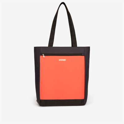 Bags Unisex ELLIANT Shopping Bag RED PAPAVERO-BLACK PURE Photo (jpg Rgb)			