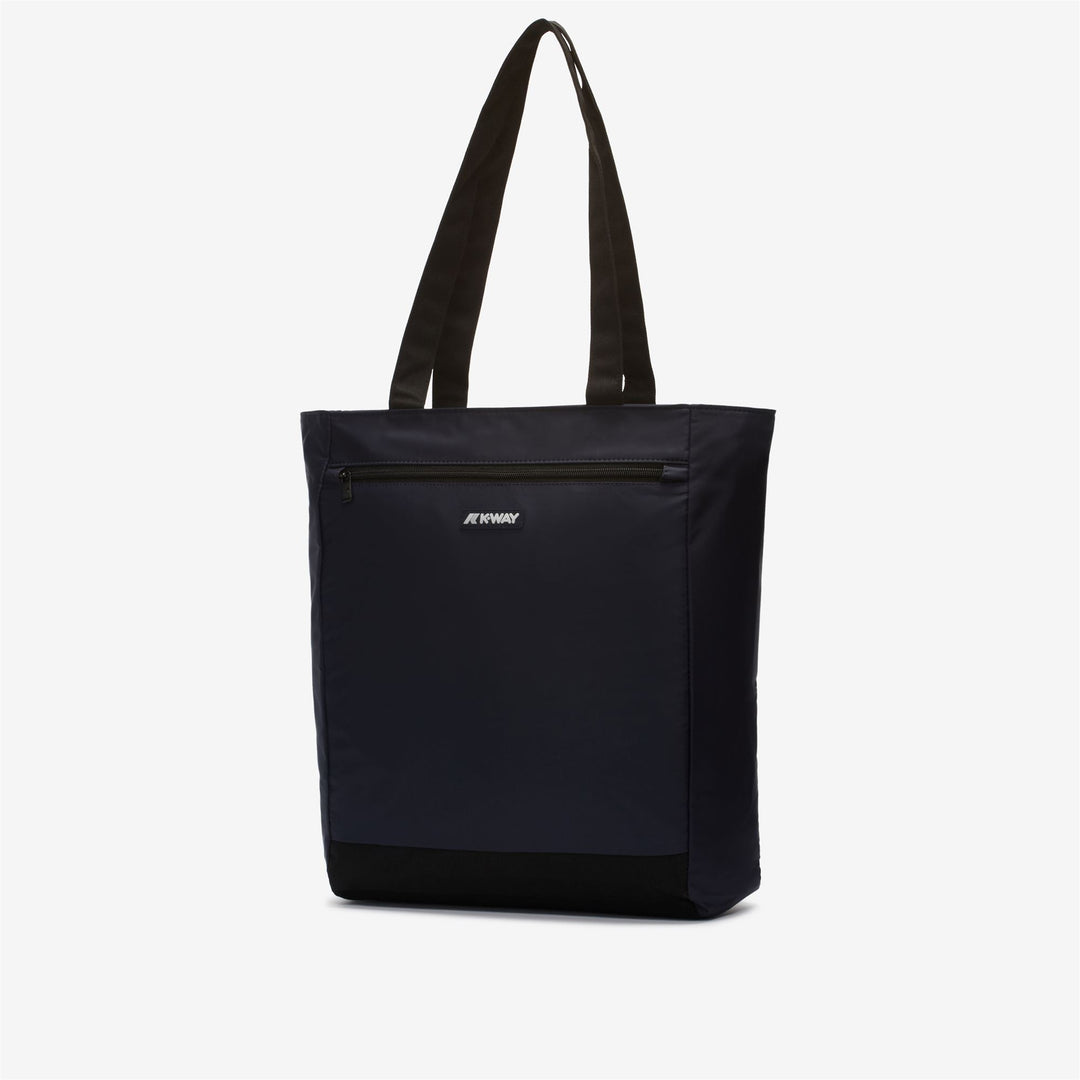 Bags Unisex ELLIANT Shopping Bag BLUE DEPTH Dressed Front (jpg Rgb)	