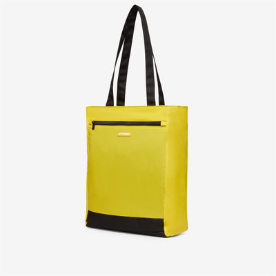 Bags Unisex ELLIANT Shopping Bag YELLOW DK Dressed Front (jpg Rgb)	