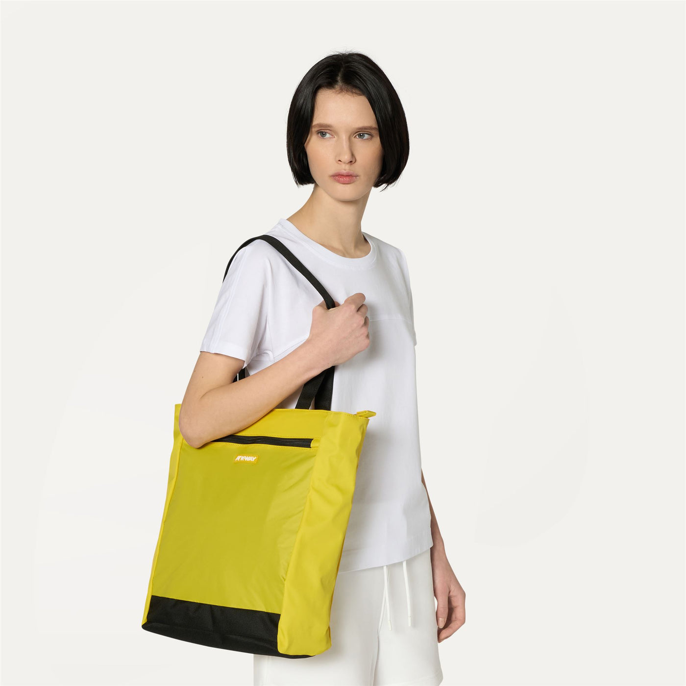 Bags Unisex ELLIANT Shopping Bag YELLOW DK Dressed Back (jpg Rgb)		