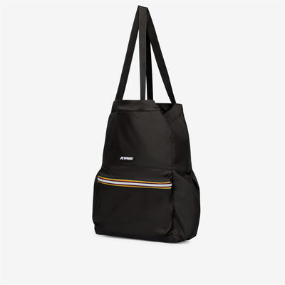 Bags Unisex BLANDY TOTE BAG BLACK PURE Dressed Front (jpg Rgb)	